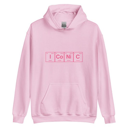 Pink Iconic Periodic Table Hoodie